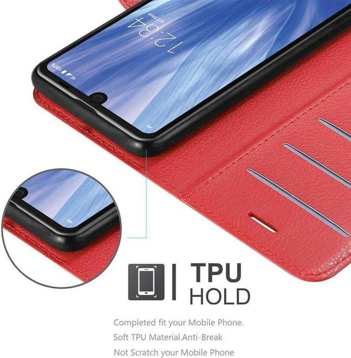Actual product image Cadorabo Book with stand function cover (Sharp Aquos R3)