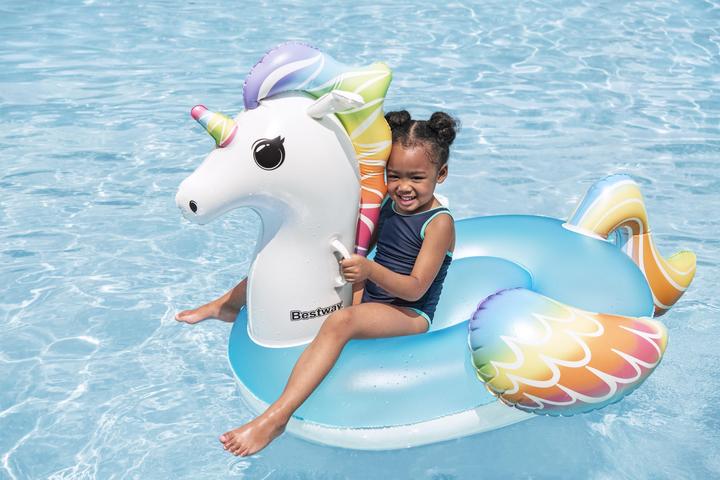 Actual product image Bestway Fantasy Unicorn floating animal