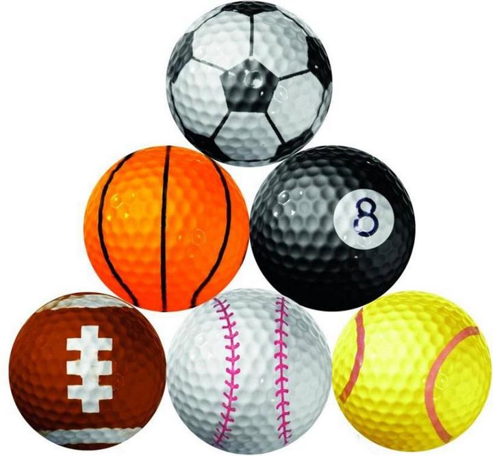 Longridge Golfbälle 6erPack Sportbälle