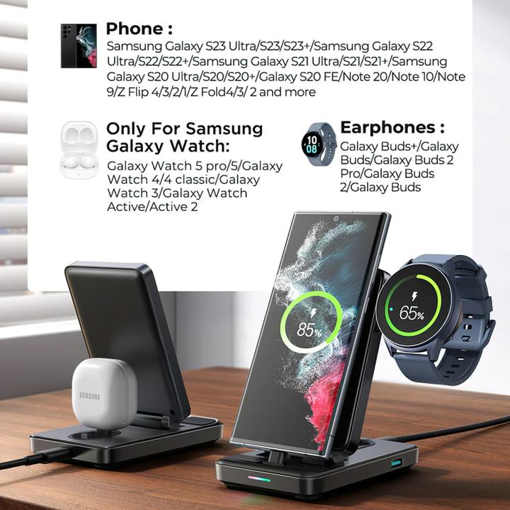 Produktbild Joyroom 4-in-1 Foldable Charging Station (7.50 W)