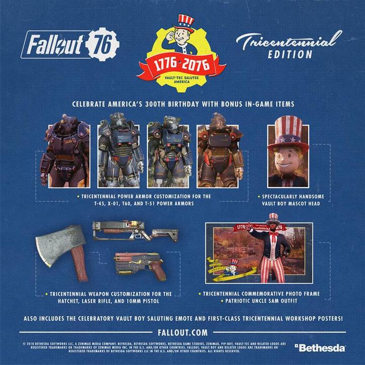 Actual product image Bethesda Fallout 76 - Tricentennial Edition (PC, DE)