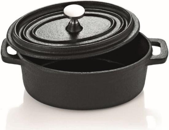Produktbild WAS Mini Kokotte Gusseisen Ø 10 cm (Bräter + Schmortopf, Gusseisen)