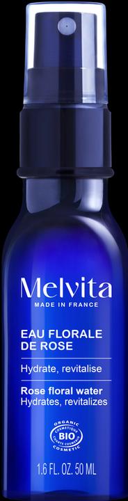 Actual product image Melvita Damask Rose Floral Water Spray Travel Size (Tonic water, 50 ml)