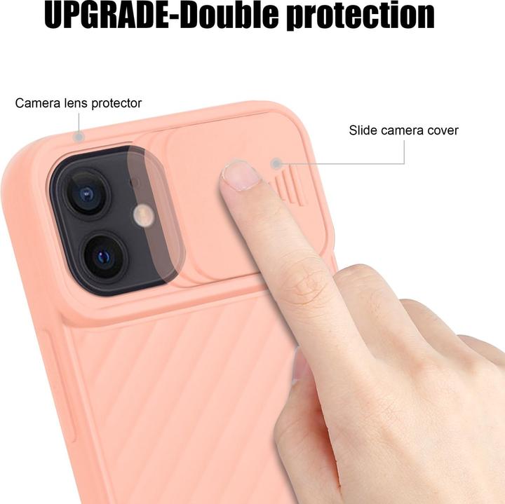 Produktbild Cadorabo TPU Cover mit Kamera Schutz (Apple iPhone 12 mini)