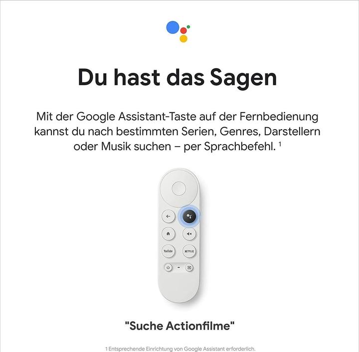 Produktbild Google Chromecast mit TV HD (Android Go)