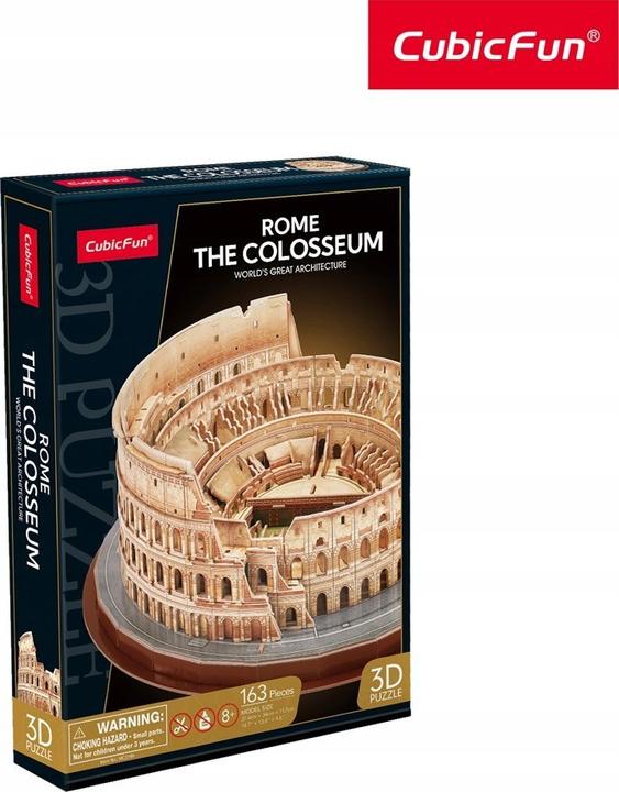 Productafbeelding Dante 3D Puzzel Rome Colosseum 163el MC279H Kubisch plezier (163 onderdelen)