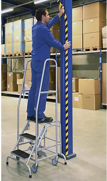 Produktbild eurokraft pro Mobile Stehleiter (Stehleiter, 93.50 cm)