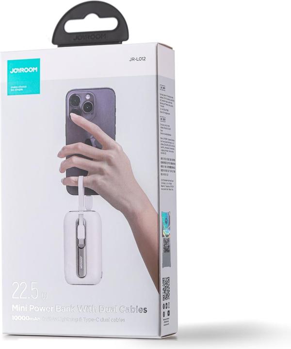 Actual product image Joyroom Colorful Series (10000 mAh, 22.50 W, 22.50 Wh)