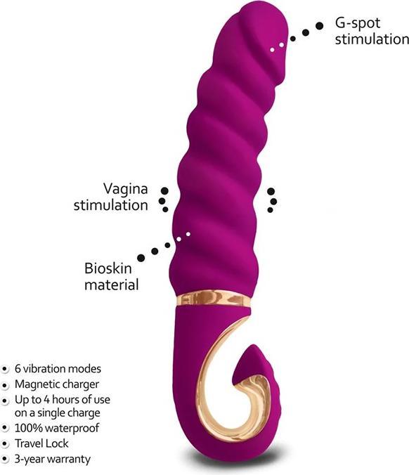 Actual product image Gvibe GJack Mini Fuchsia