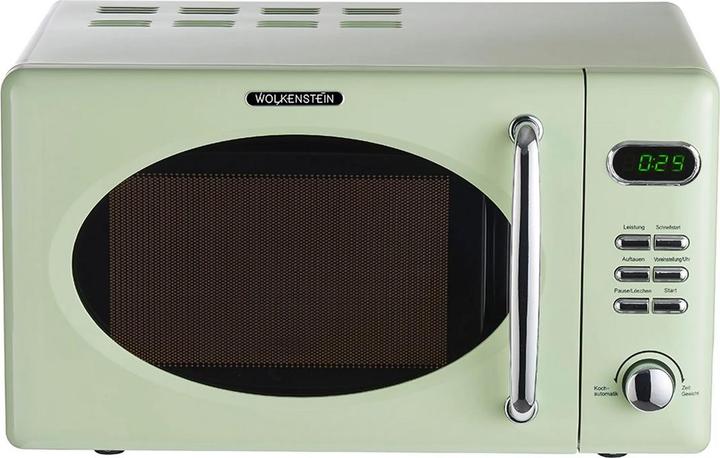 Actual product image Wolkenstein Microwave WMW720 SG Green WxHxD 45.1 x 25.6 x 36.1 cm (20 l)