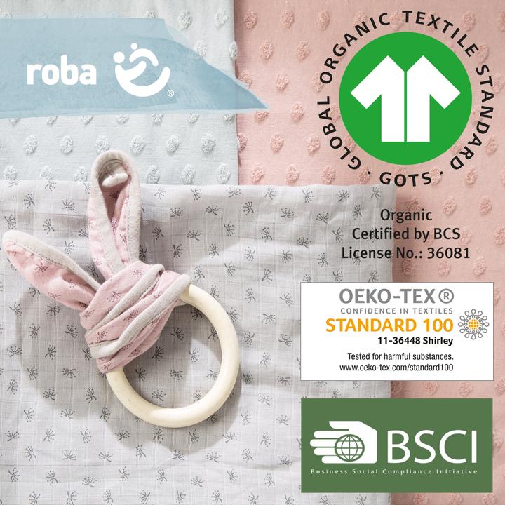 Produktbild Roba Geschenkset Baby Kuscheln und Spielen Lil Planet grau