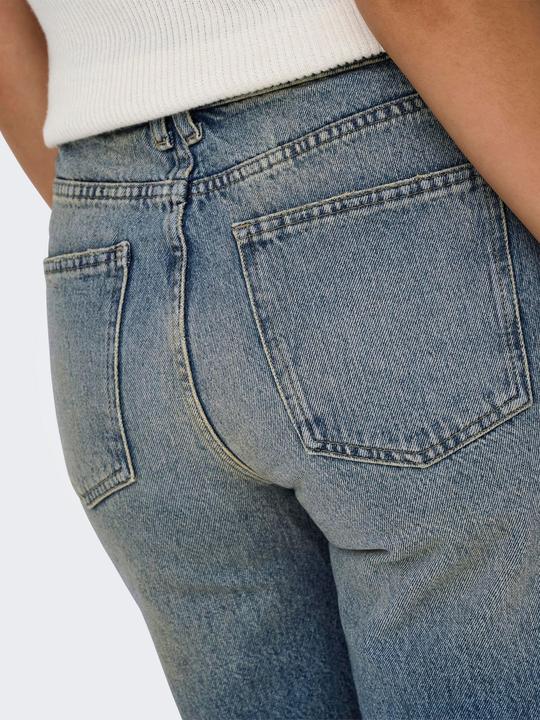 Actual product image Only ONLCARO Hohe Taille Locker geschnitten Jeans-Shorts Jeans-Shorts (XL)