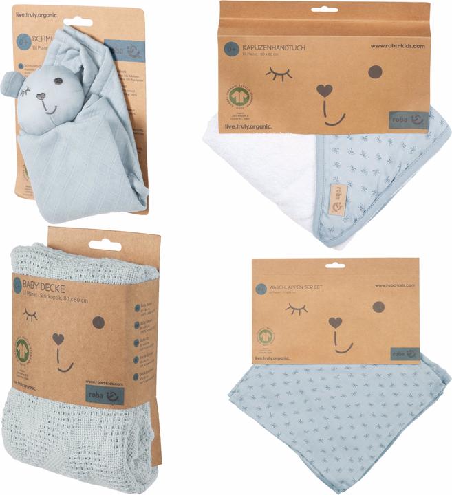 Immagine prodotto Roba Set regalo per la cura del bambino Lil Planet turchese