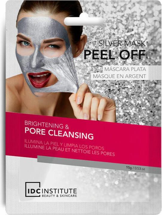 Image du produit IDC Institute Masque visage Peel Off argenté (15 g)