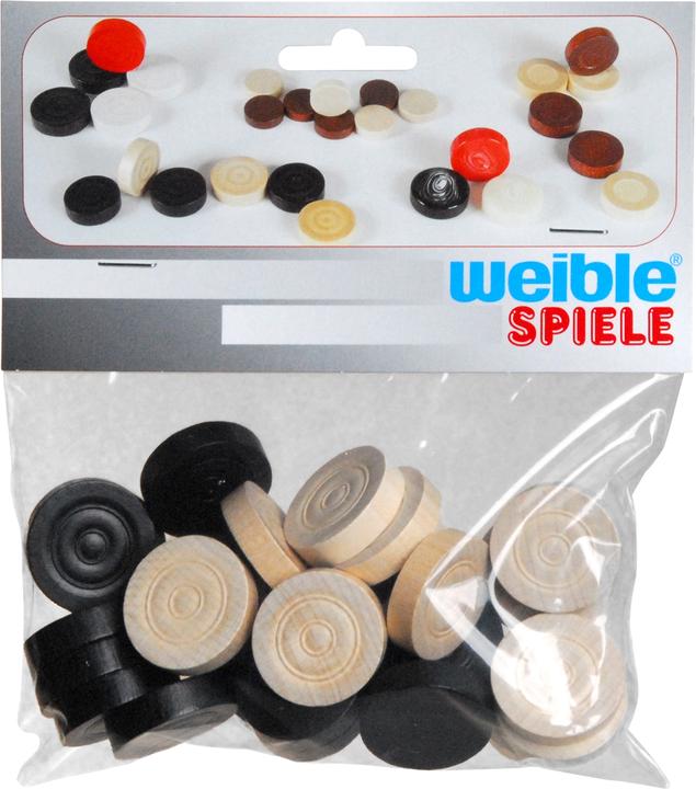 Produktbild Weible Spielsteine Mühle/Dame (Deutsch)
