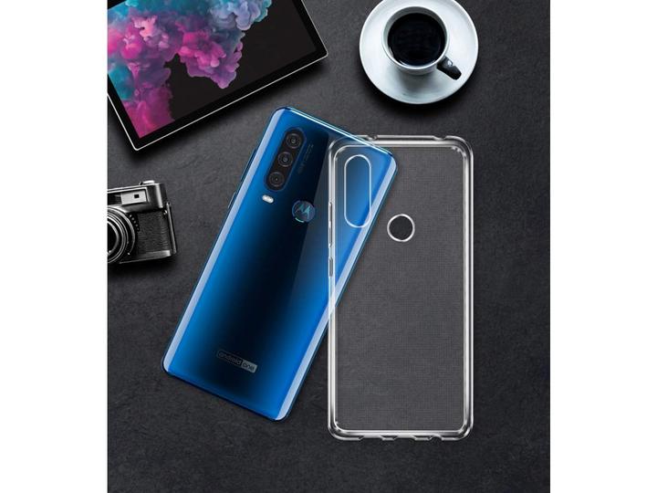 Produktbild Screenguard Motorola One Action Flexible TPU Clear Case (Motorola One Action)