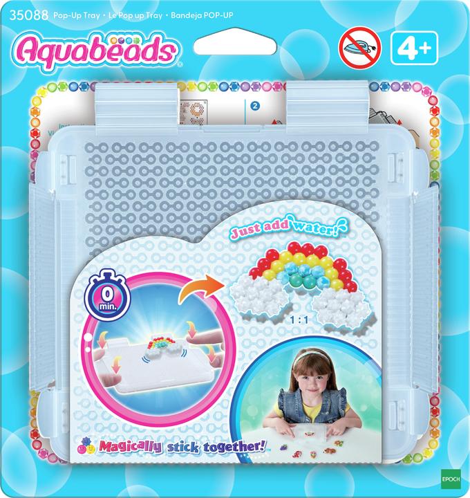 Actual product image Aquabeads Bead pop-up craft board