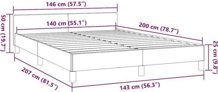 Produktbild VidaXL Iyov (140 x 200 cm)