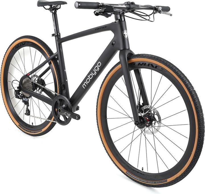Actual product image Mobygo Twitter V1-PB Carbon schwarz (51 cm)