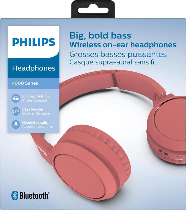 Image du produit Philips TAH4205RD/00 (ANC, 29 h, Sans fil)
