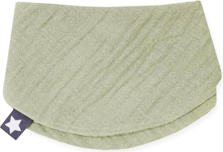Actual product image Julius Zöllner Lime muslin triangular scarf