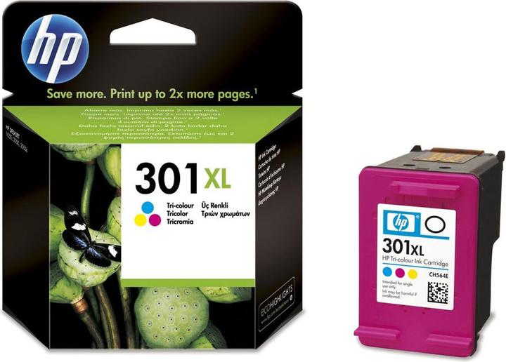 Actual product image HP 301xl (M, Y, C)