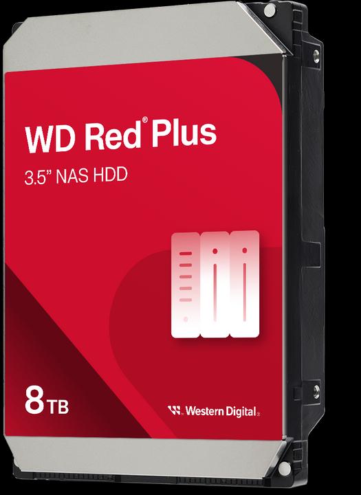 Actual product image WD Red Plus (8 TB, 3.5", CMR)
