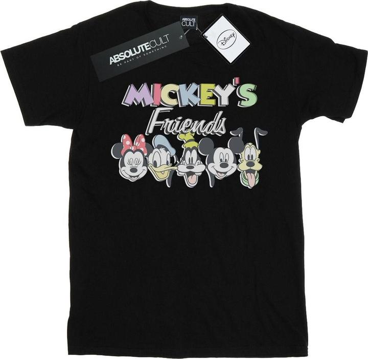Immagine prodotto Disney Mickey Mouse Friends Faded Nostalgia Maglietta Ampia Donna (L)