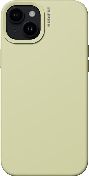 Produktbild Nudient Back Cover Base Case iPhone 15 Plus Pale Yellow (Apple iPhone 15 Plus)