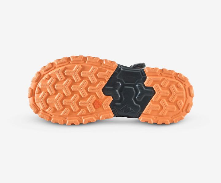 Produktbild Quechua Sandalen Kinder Wandern - NH500 grau/schwarz (28.5)