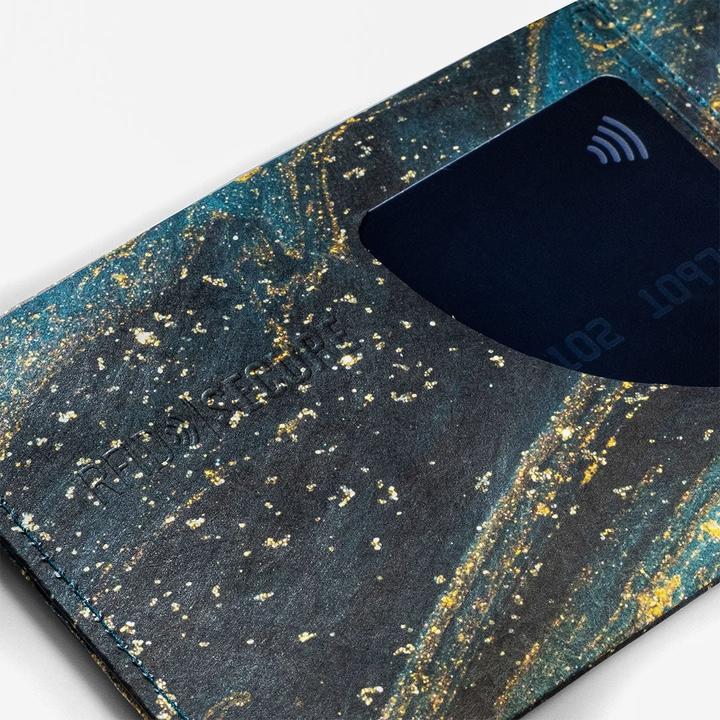 Produktbild Paprcuts Portemonaie RFID Saphire Marble