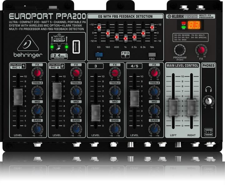 Immagine prodotto Behringer Set di altoparlanti passivi PA P (Passivo, 1x 200 W)