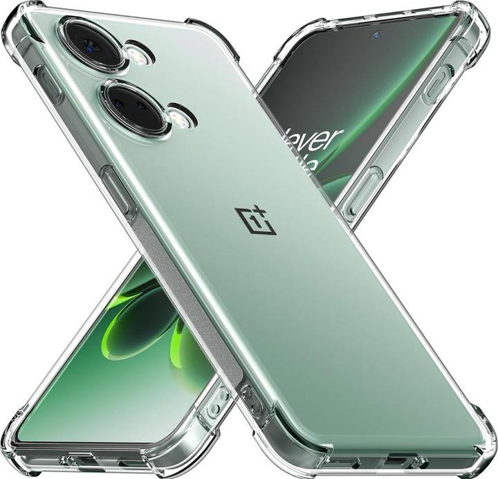 Screenguard OnePlus Nord 3 Hülle Crystal Soft Airbag Bumper (OnePlus Nord 3)