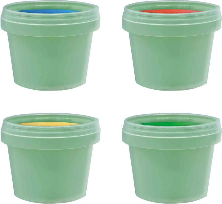 Actual product image Ses ECO finger painting (Green, Red, Yellow, 110 ml)