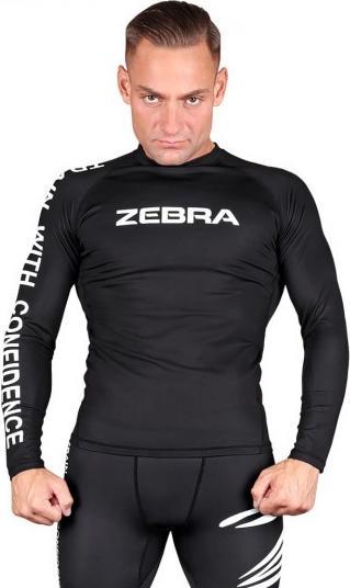 Produktbild Zebra Athletics RashGuard mit langen Ärmeln (M)