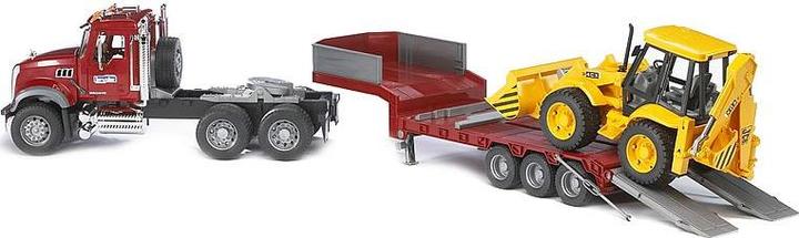 Immagine prodotto Bruder Autocarro Mack Granito con caricatore ed escavatore ribassato