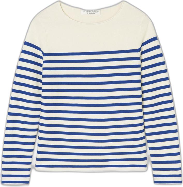 Produktbild Marc O'Polo Streifen Boot-Ausschnitt Pullover Damen (L)