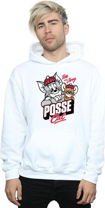 Actual product image Tom & Jerry Mens Posse Cat Hoodie (3XL)