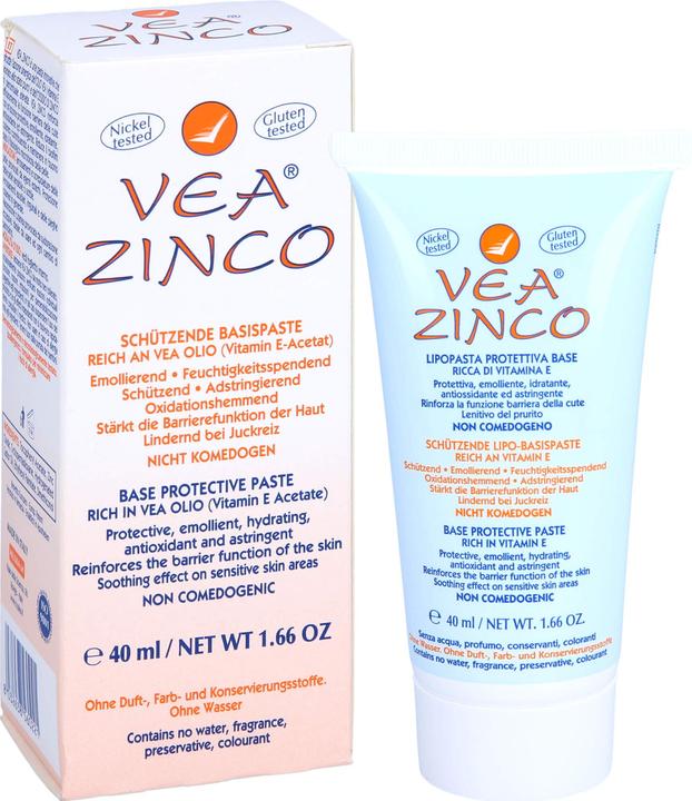 Produktbild VEA Schützende Paste mit Zinkoxid Paste (Körperlotion, 40 ml)