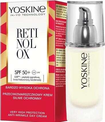Actual product image Yoskine Retinolox Anti-Wrinkle Day Cream with High SPF 50+ (30 ml, Day cream, SPF 50+)