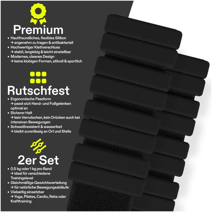 Immagine prodotto Omnana Bracciale HEROSTRAP (2 x 0,5 kg)