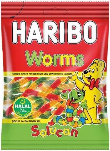 Produktbild Haribo Würmer / Solucan (100 g)