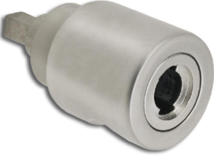 Actual product image Hekna ERGO-LINE SYSTEM 30 cylinder knob metal right, zamak nickel-plated matt (1 pcs.)