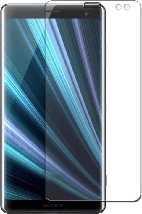Actual product image Screenguard Sony Xperia XZ3 bulletproof glass protective film Case Friendly Design (1 Piece, Sony Xperia XZ3)