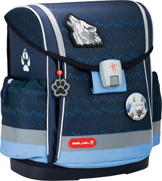 Produktbild Belmil Classy Plus ergonomisches Schulranzenset 5tlg. "Wolve (19 l)
