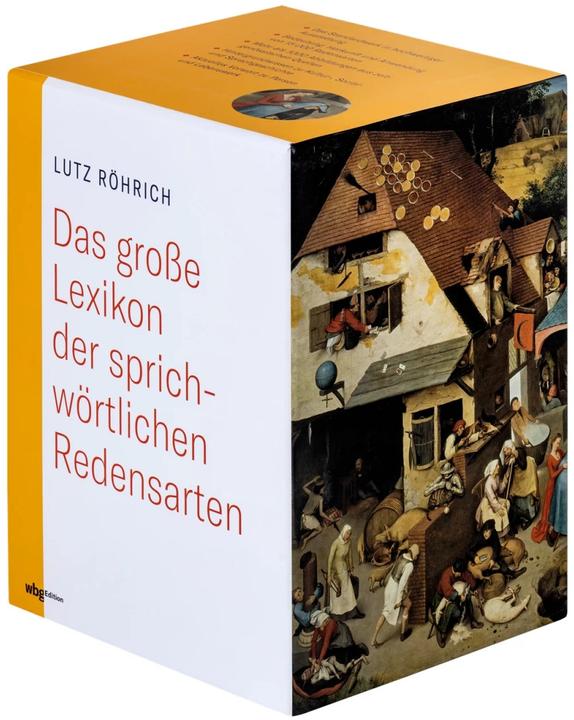 Image du produit Lutz Röhrich: Das grosse Lexikon der sprichwörtlichen Redensarten (Allemand, Werner Mezger, Lutz Röhrich, 2023)