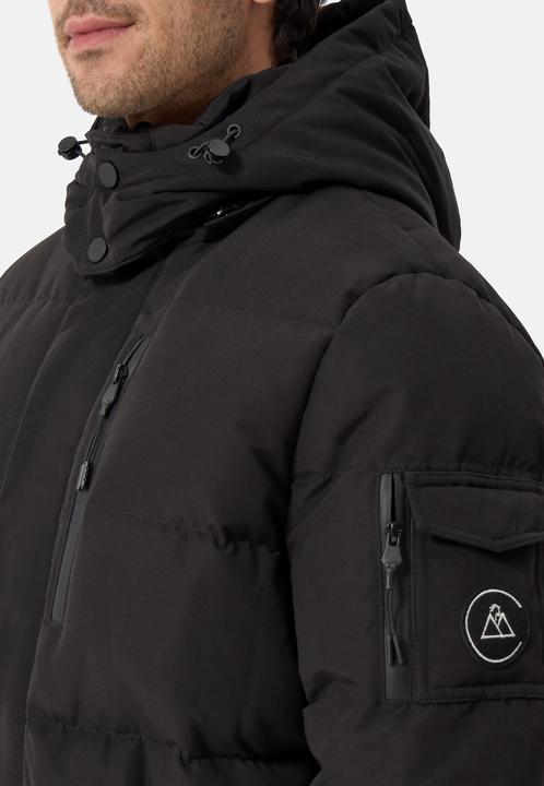 Produktbild Cash-Mere Daunenparka Mantel mit Kapuze und Kaschmirfutter (L)