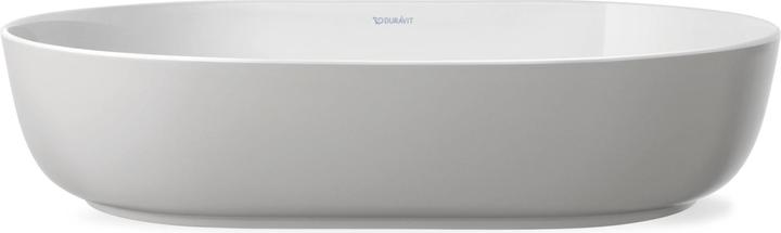 Immagine prodotto Duravit Lavabo da appoggio LUV o ÜL HLB 700x400mm o HL grigio satinato (Lavandino montato in alto, 40 cm, 70 cm)