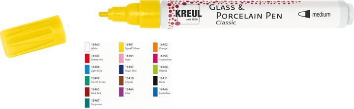 Immagine prodotto Kreul Penna in vetro e porcellana Classic medium (Verde francese)