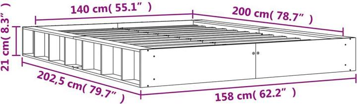Immagine prodotto VidaXL Serafino (140 x 200 cm)